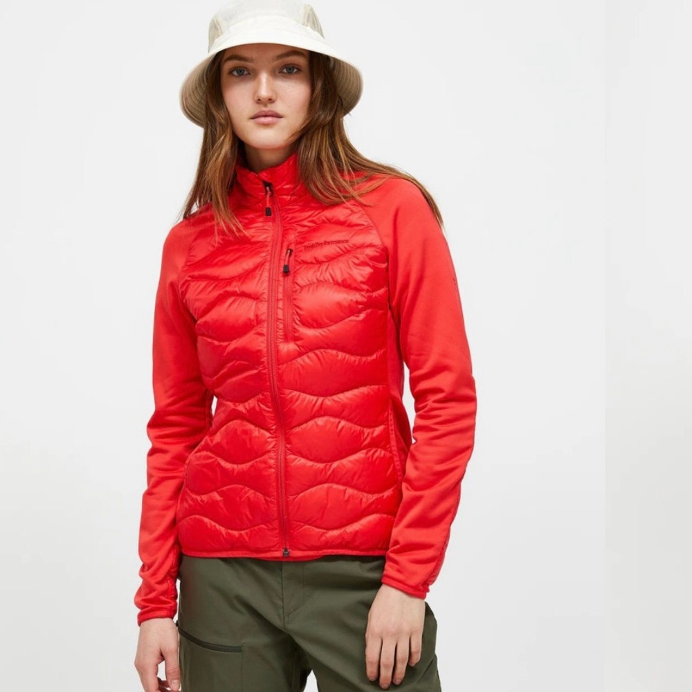 Helium hybrid down jacket